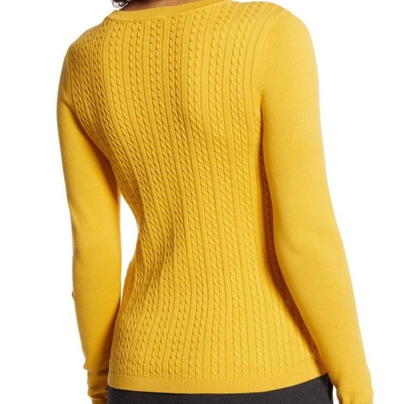 Tommy Hilfiger Fitted Cable Sweater - Picture 3 of 8